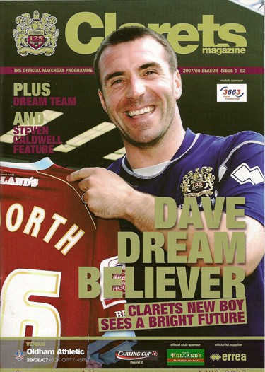 Burnley FC v Oldham Athletic FC